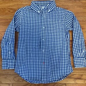 Crewcuts Classic Navy Checkered  Shirt